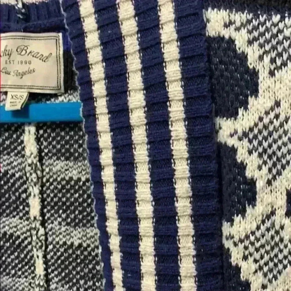 🔥 Lucky Brand Patterned Cardigan - Very Soft - Picture 5 of 9